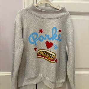 Parke Mock Neck "Chicago" Pullover - Soft Heather Grey🦋🦋